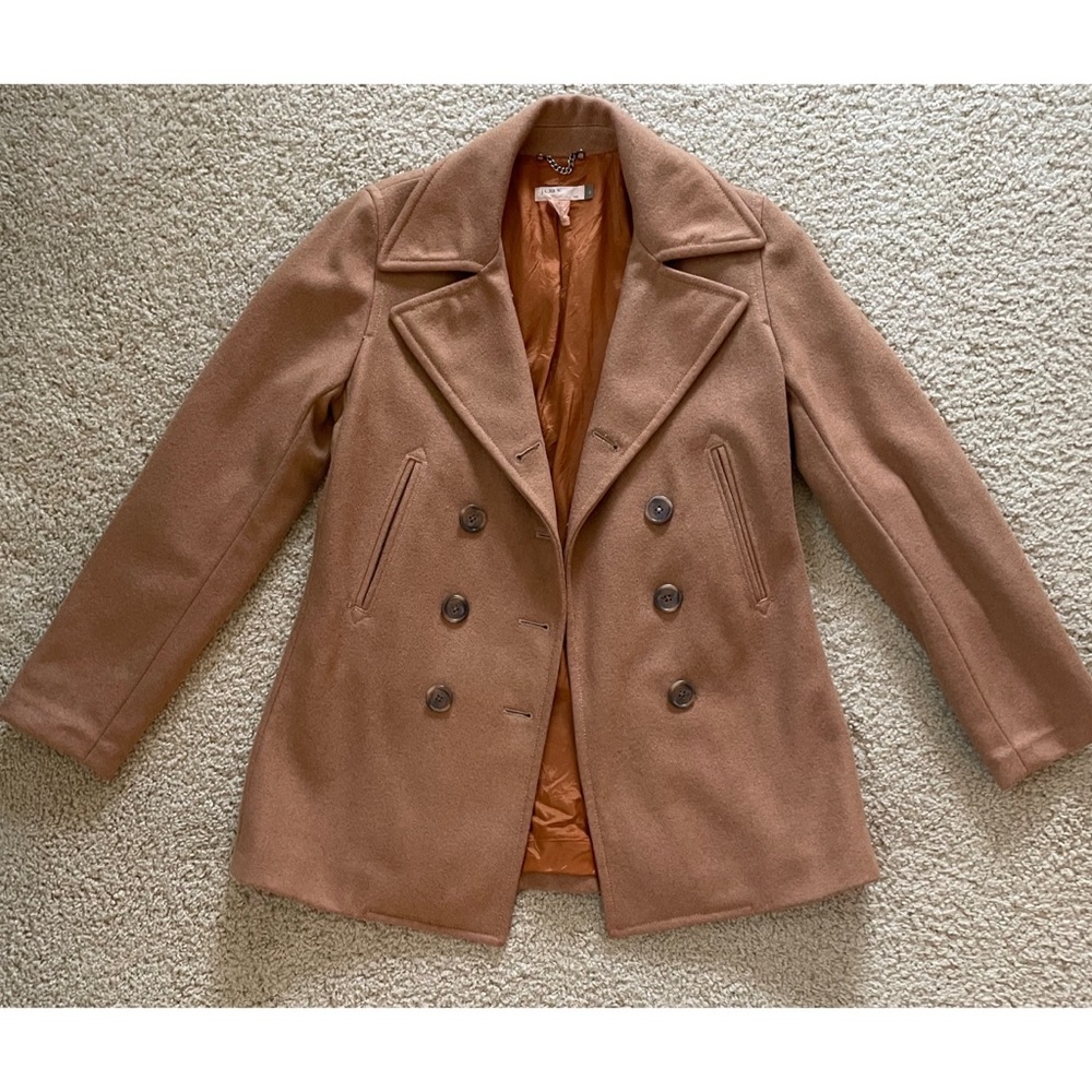 JCrew wool peacoat